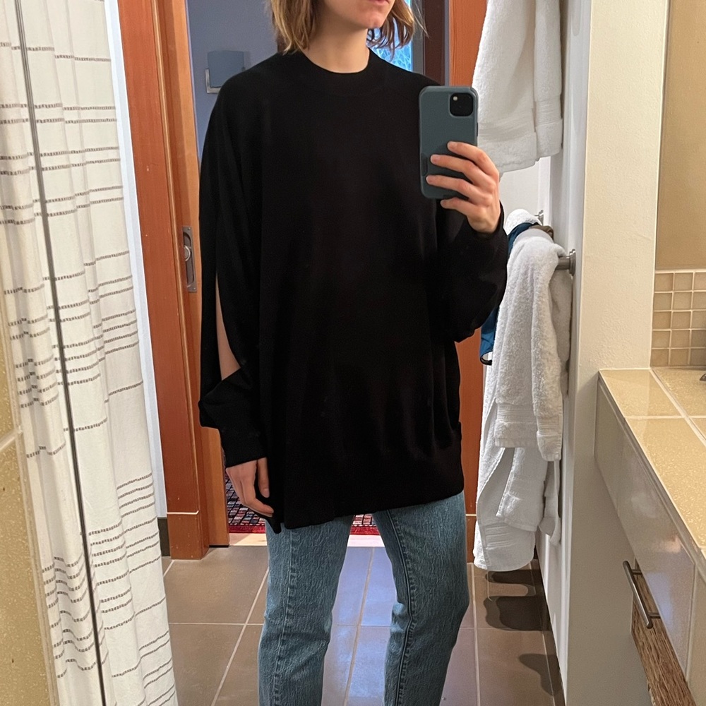 Universal Standard Beals Merino Cut-Out Sweater